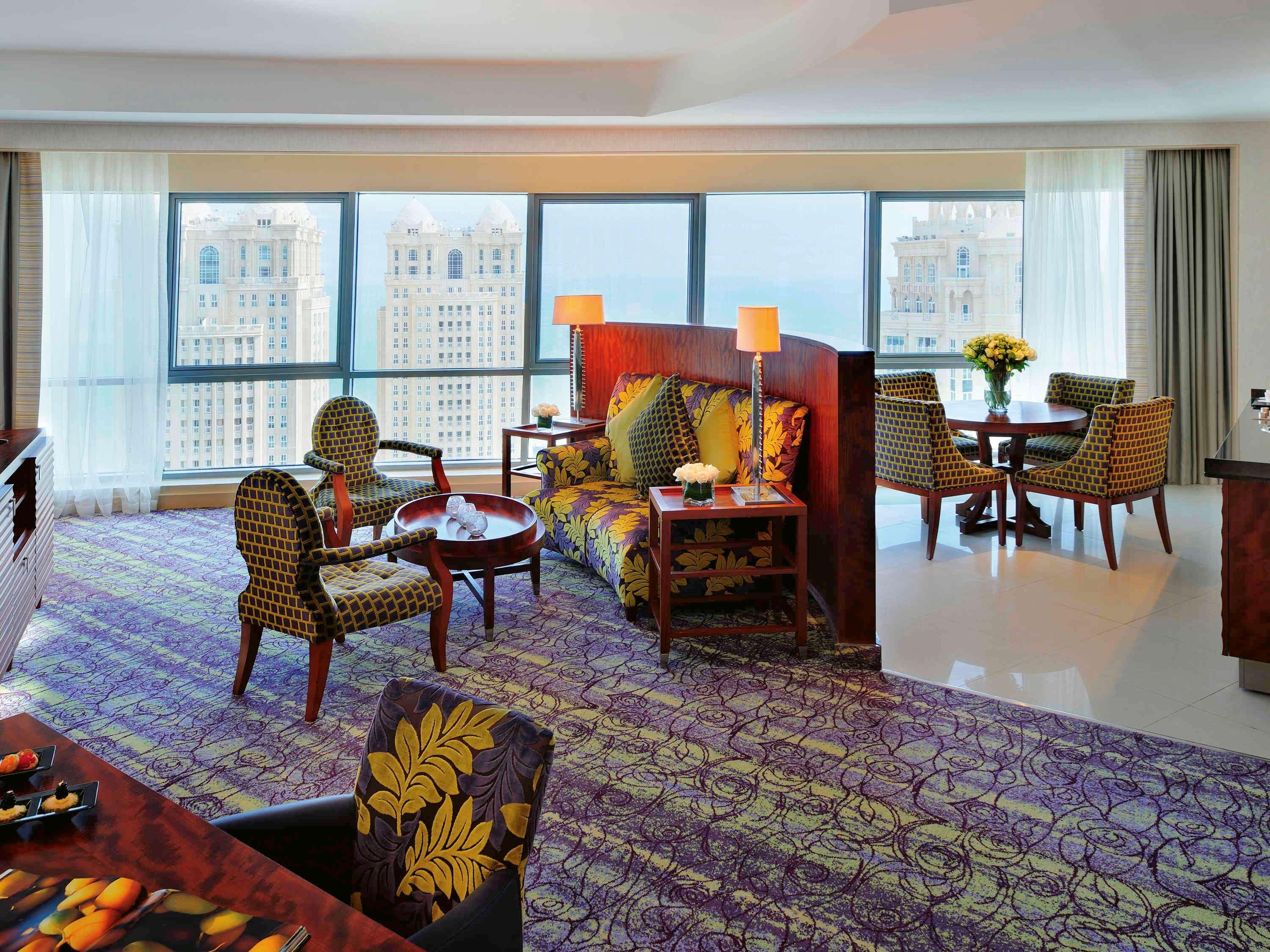Qabila Westbay Hotel By Marriott Doha Exterior photo A suite at the hotel