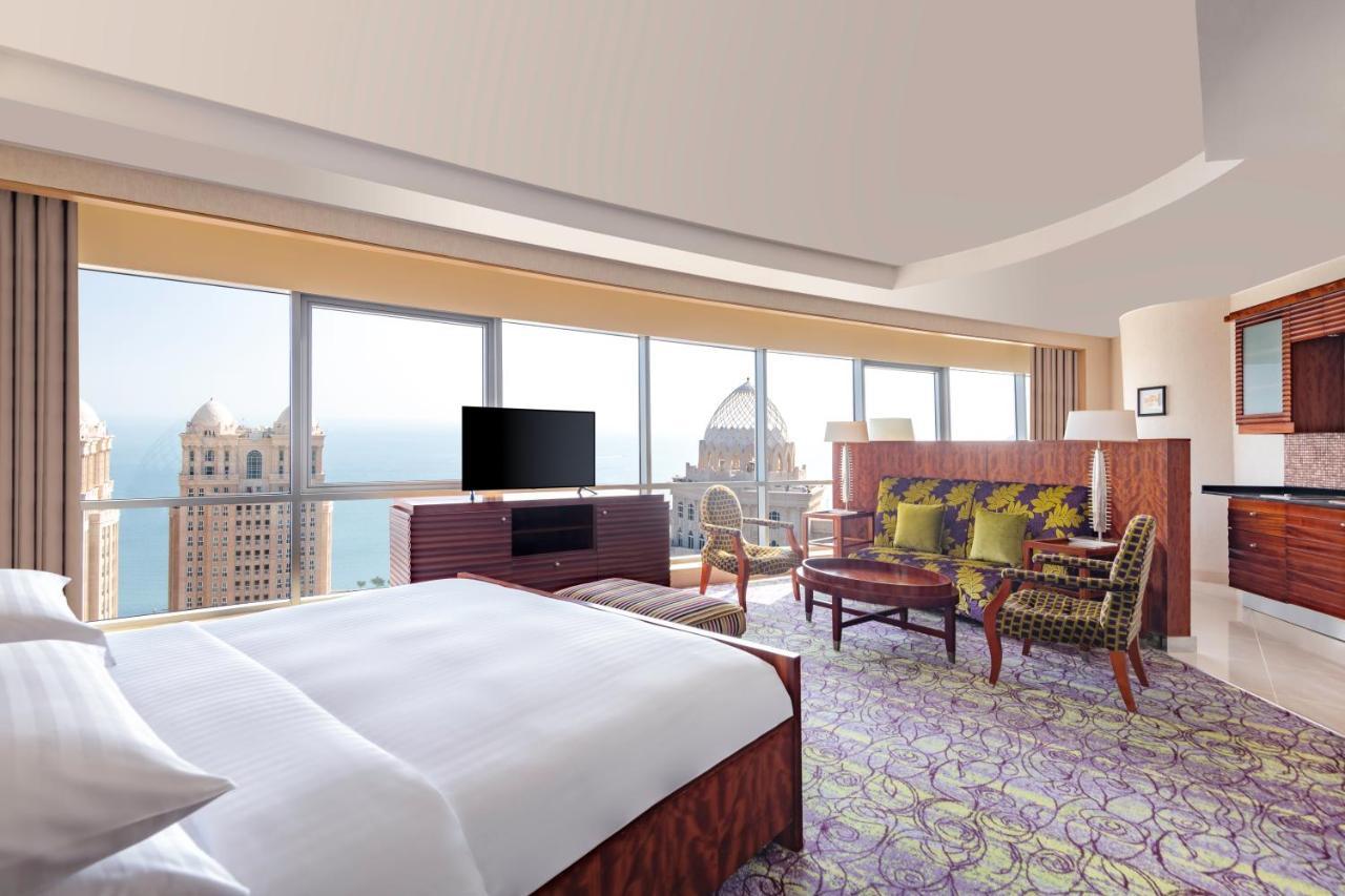 Qabila Westbay Hotel By Marriott Doha Exterior photo A guest room at the hotel